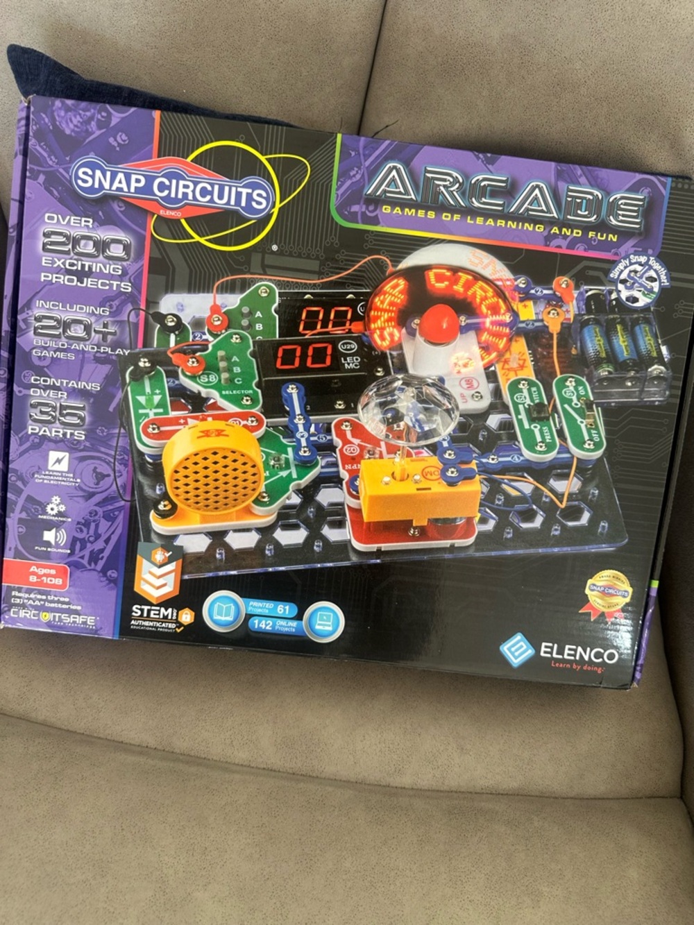 Snap Circuits Arcade Kids Electronics Kit -